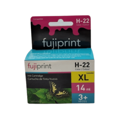 H 22 CARTRIDGE COMPATIBLE C/HP TRICOLOR