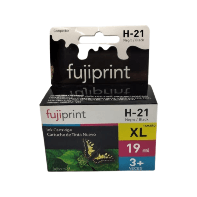 H 21 CARTRIDGE COMPATIBLE C/HP BLACK