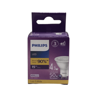 Ampolleta Led Philips GU10 50w