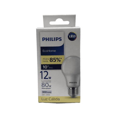 Ampolleta Led Philips e27 12w