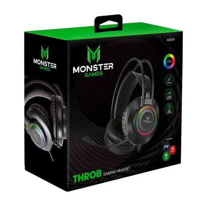 Fono Gamer Monster Throb U624