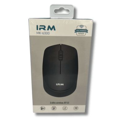 Mouse Inalámbrico IRM11681 USB y Bluetooth para Notebook y PC