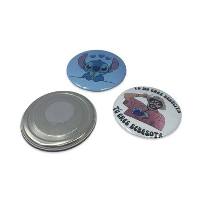 Chapita 58mm con iman