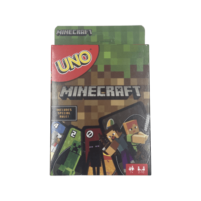 Naipe Uno Minecraft