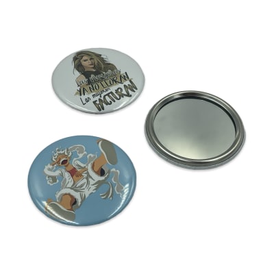 Chapita 58mm con espejo