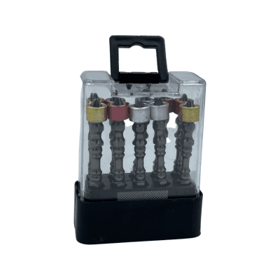 Set Punta Philips dorada con iman