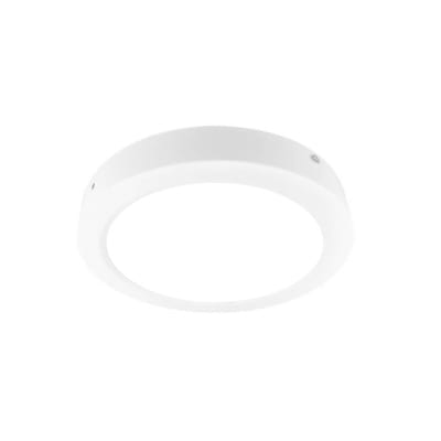 Panel LED redondo blanco 30cm, 24W 1920lm Sobrepuesto