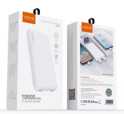 Bateria Externa Power Bank 10,000mah Vidvie