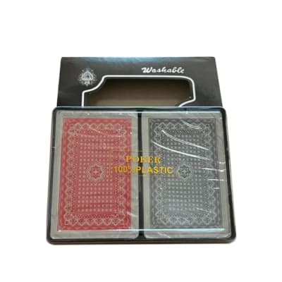 Naipe Ingles Plastico Poker