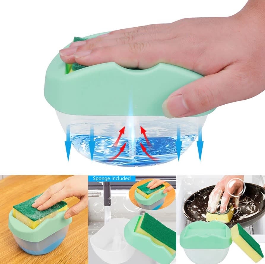 Dispensador Lavalozas c/esponja1