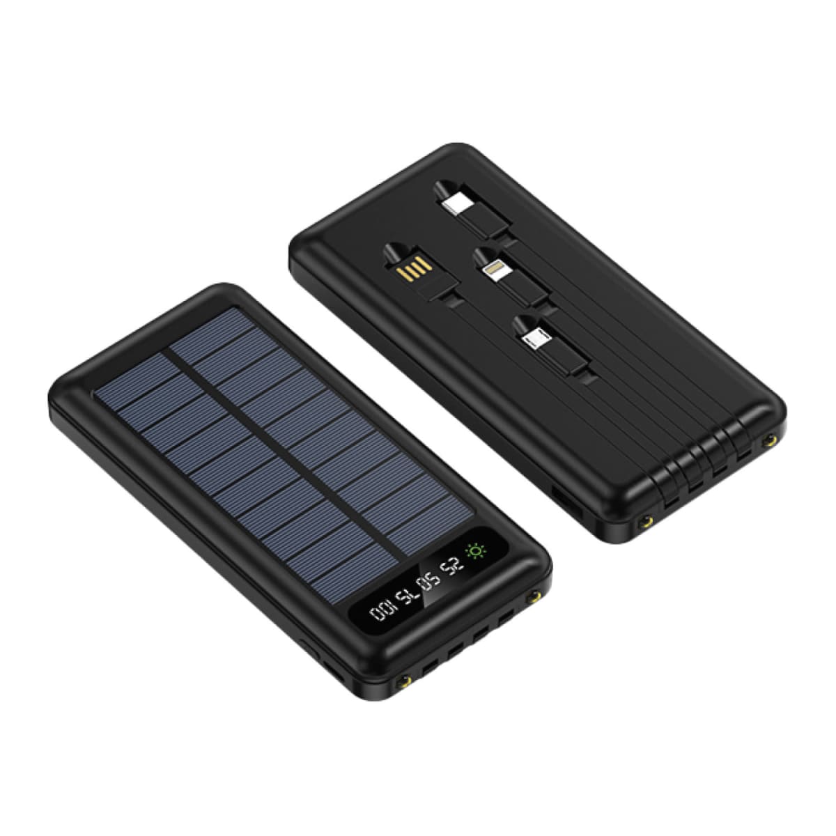 Bateria Externa Power Bank Solar 10,000mah Tecnolab TL5706