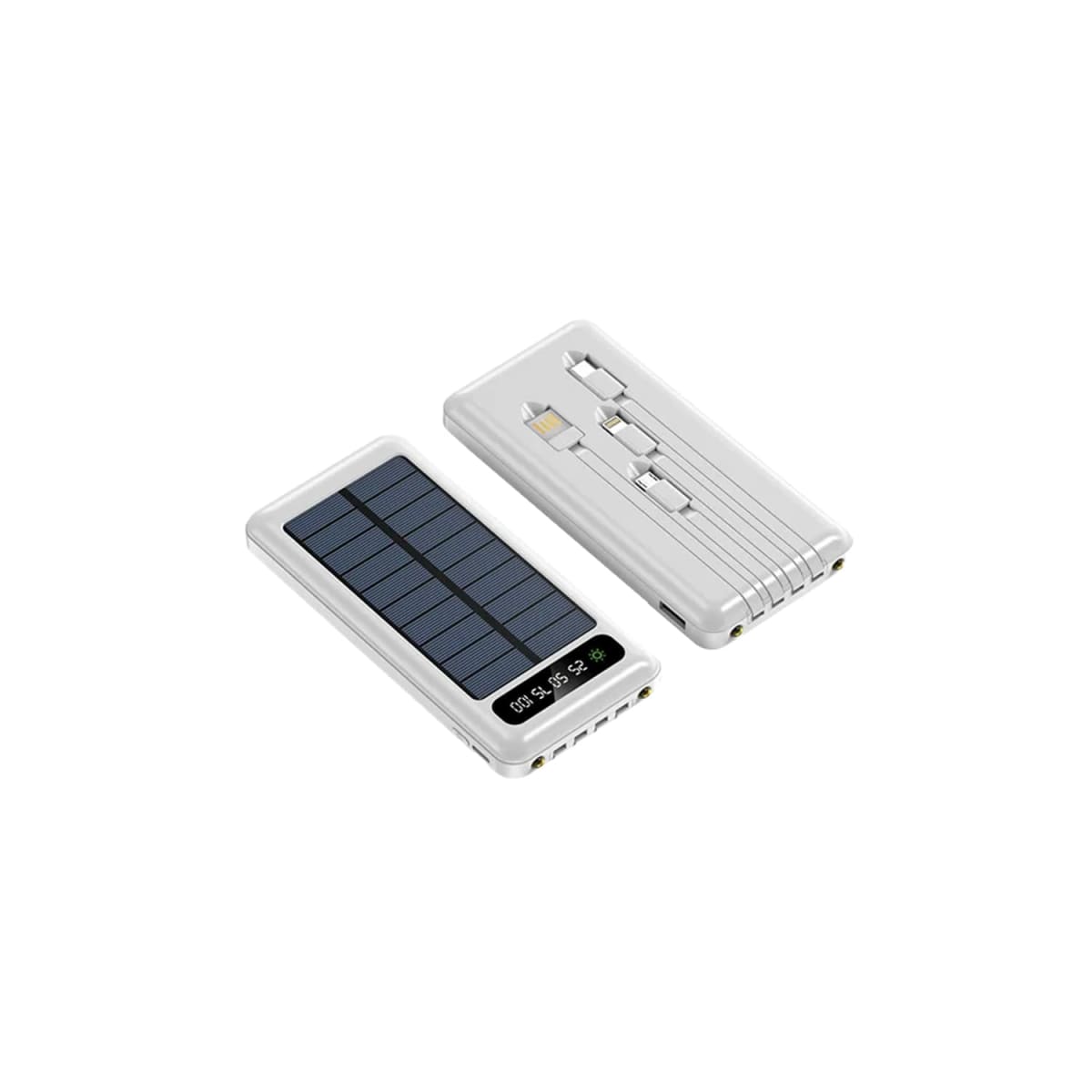 Bateria Externa Power Bank Solar 10,000mah Tecnolab TL5704