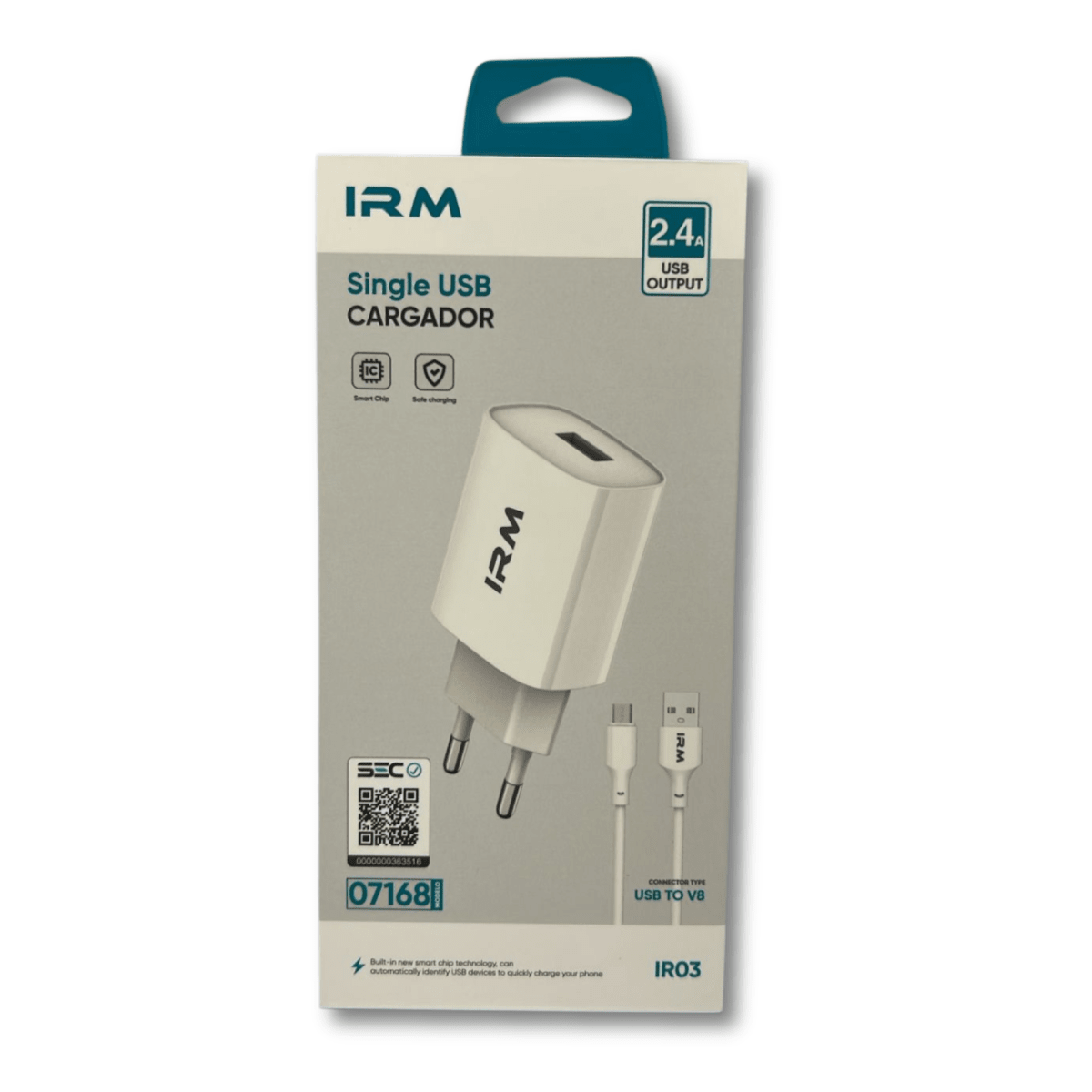 Cargador V8 USB IR03 IRM611191