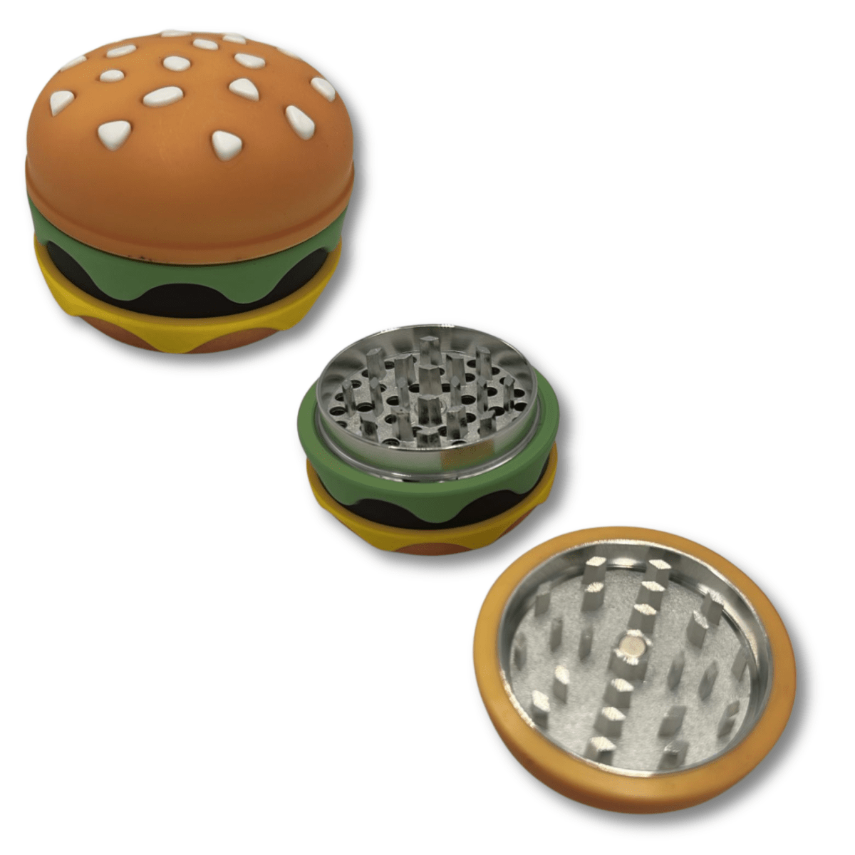 Moledor Metálico Hamburguesa 3 Pisos | Grinder Portátil1