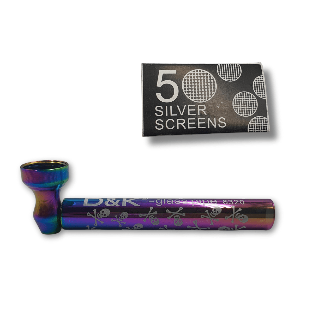 Pipa con rejilla D&K Dengke Vidrio/Tornasol1