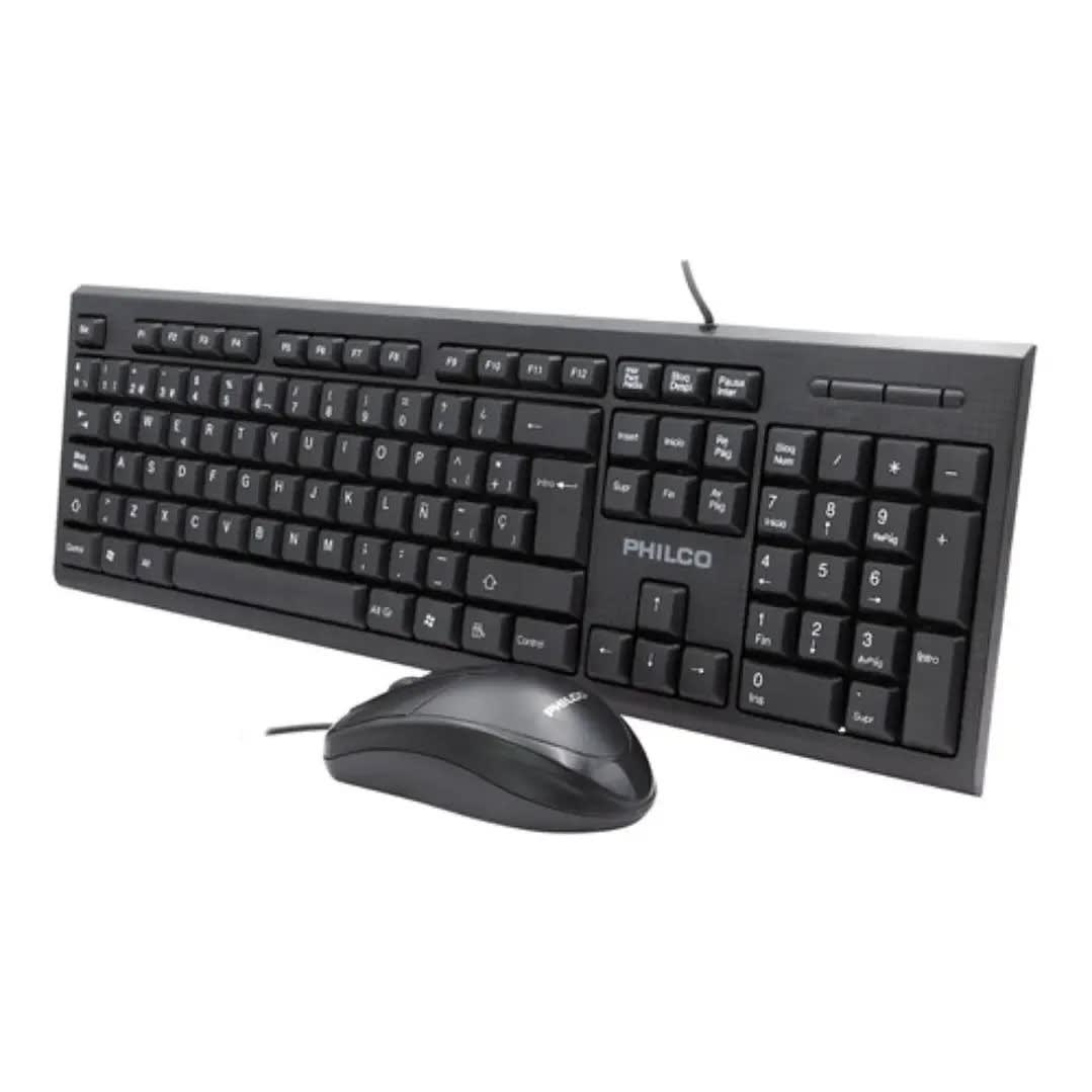 Kit Mouse + tec alambrico Philco K45001