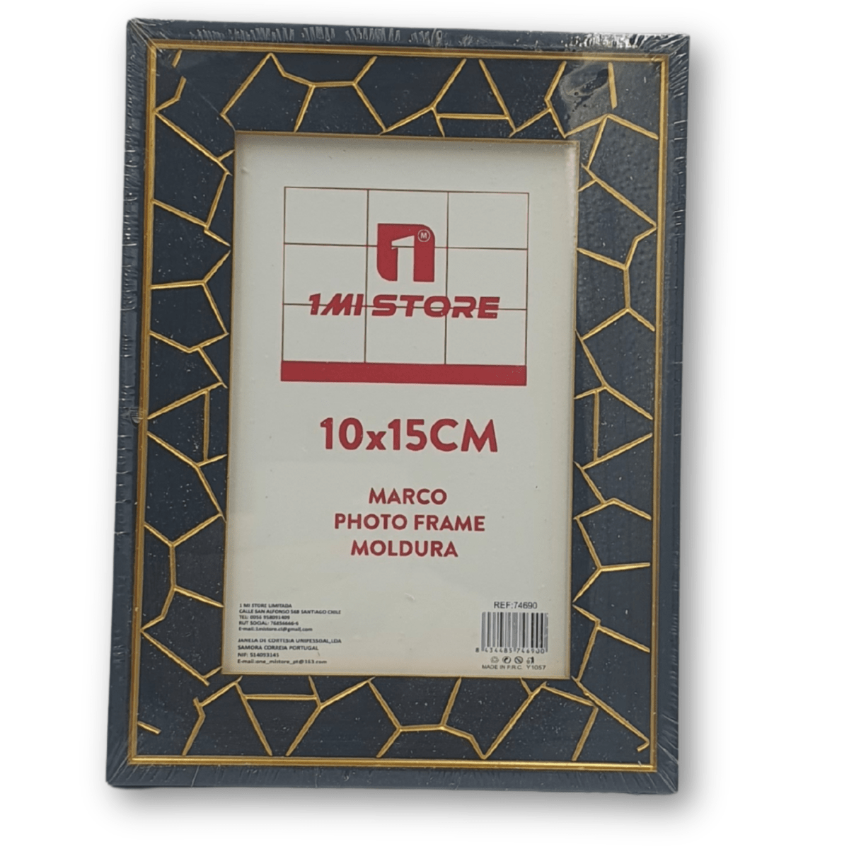 Portaretrato 10x15 M74690 Azul craquelado1