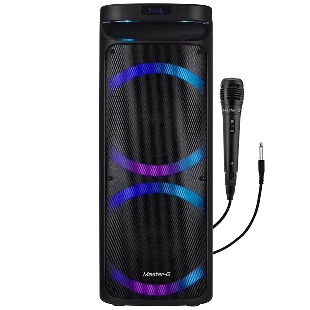 Parlante Master G 8''x2 Karaoke TWS BT PHANTOM1