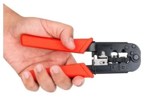 Crimpeadora Macrotel RJ45 y RJ112