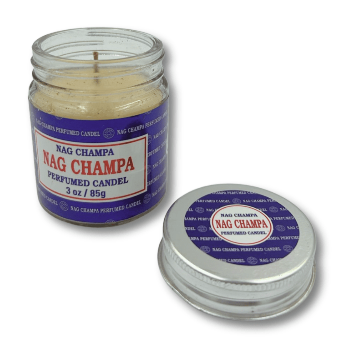 Vela Aromática Nag Champa Variedades 85gr10