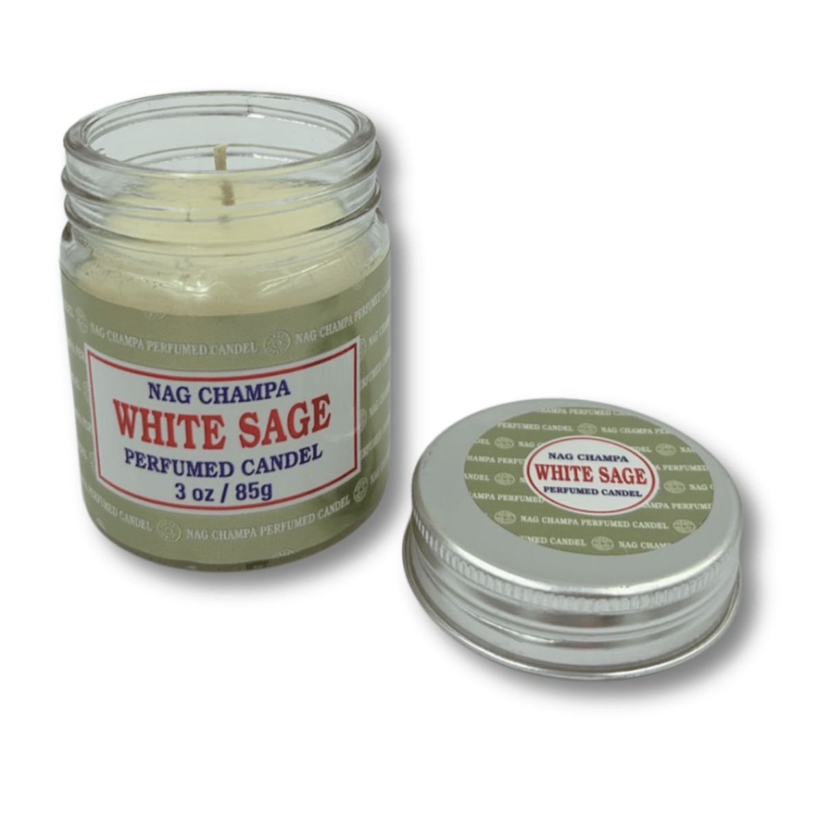 Vela Aromática Nag Champa Variedades 85gr11