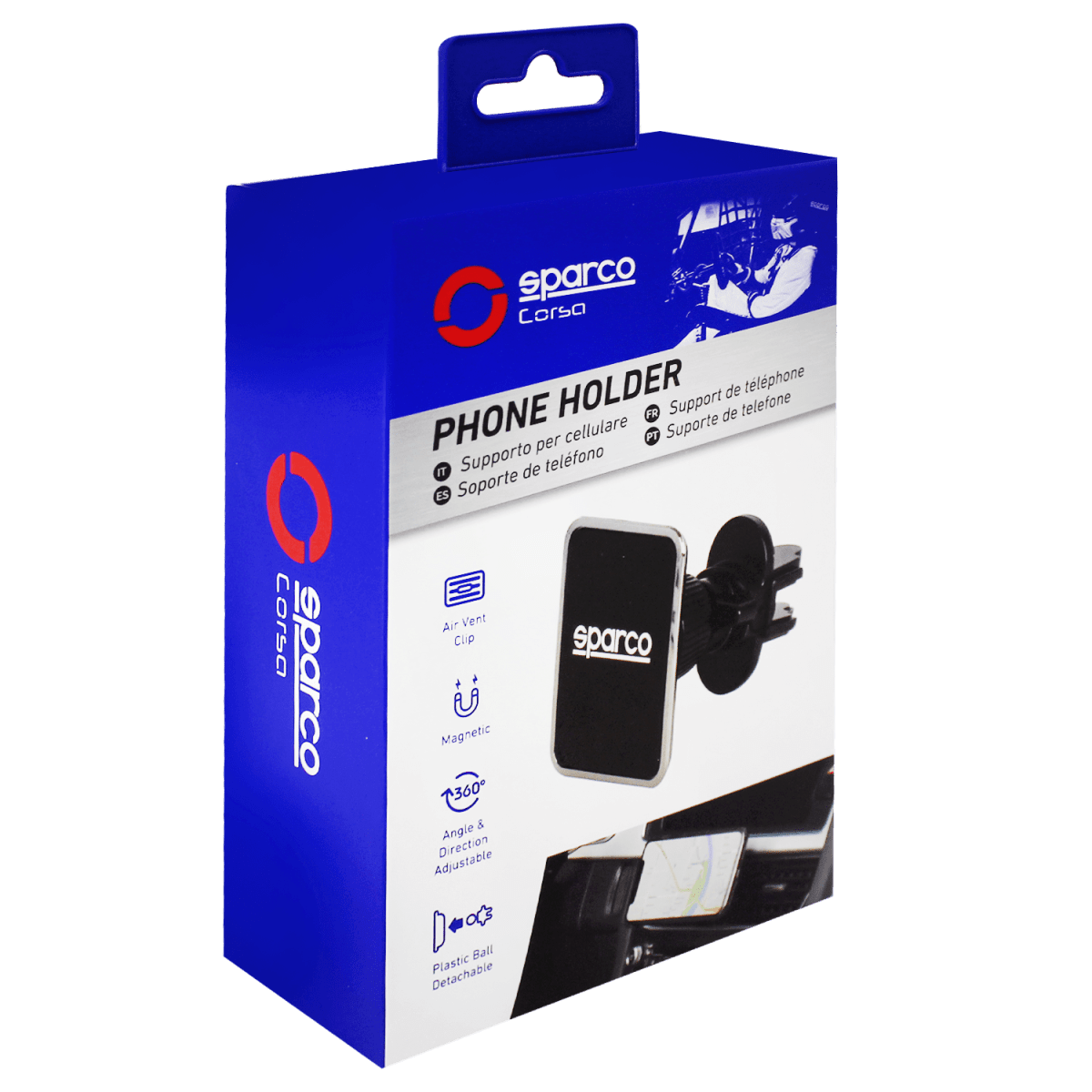 Soporte Celular Sparco SPE192 Rejilla Magnetico2