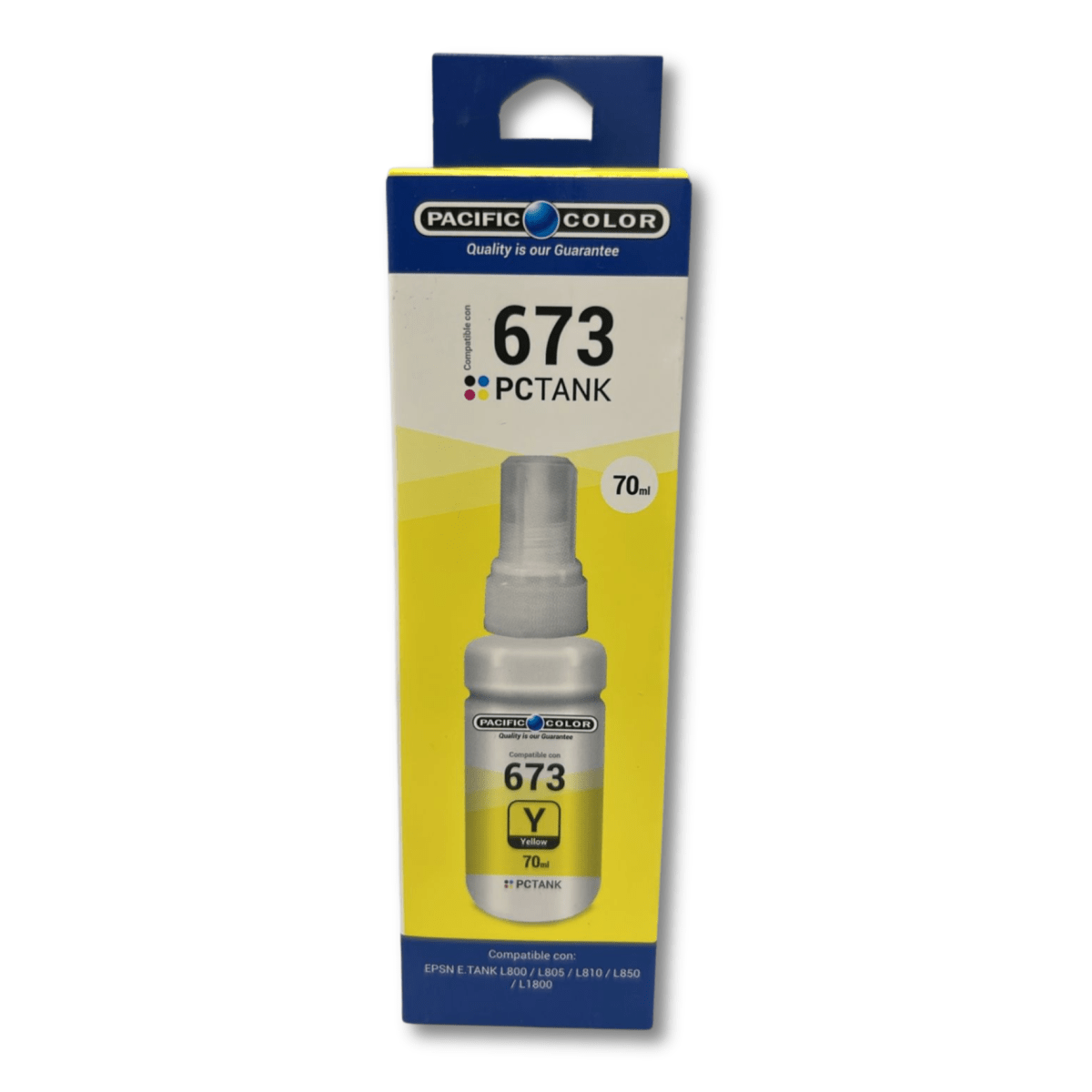 Pack 6 Tintas 70ml comp EPSON 673 ECOTANK1