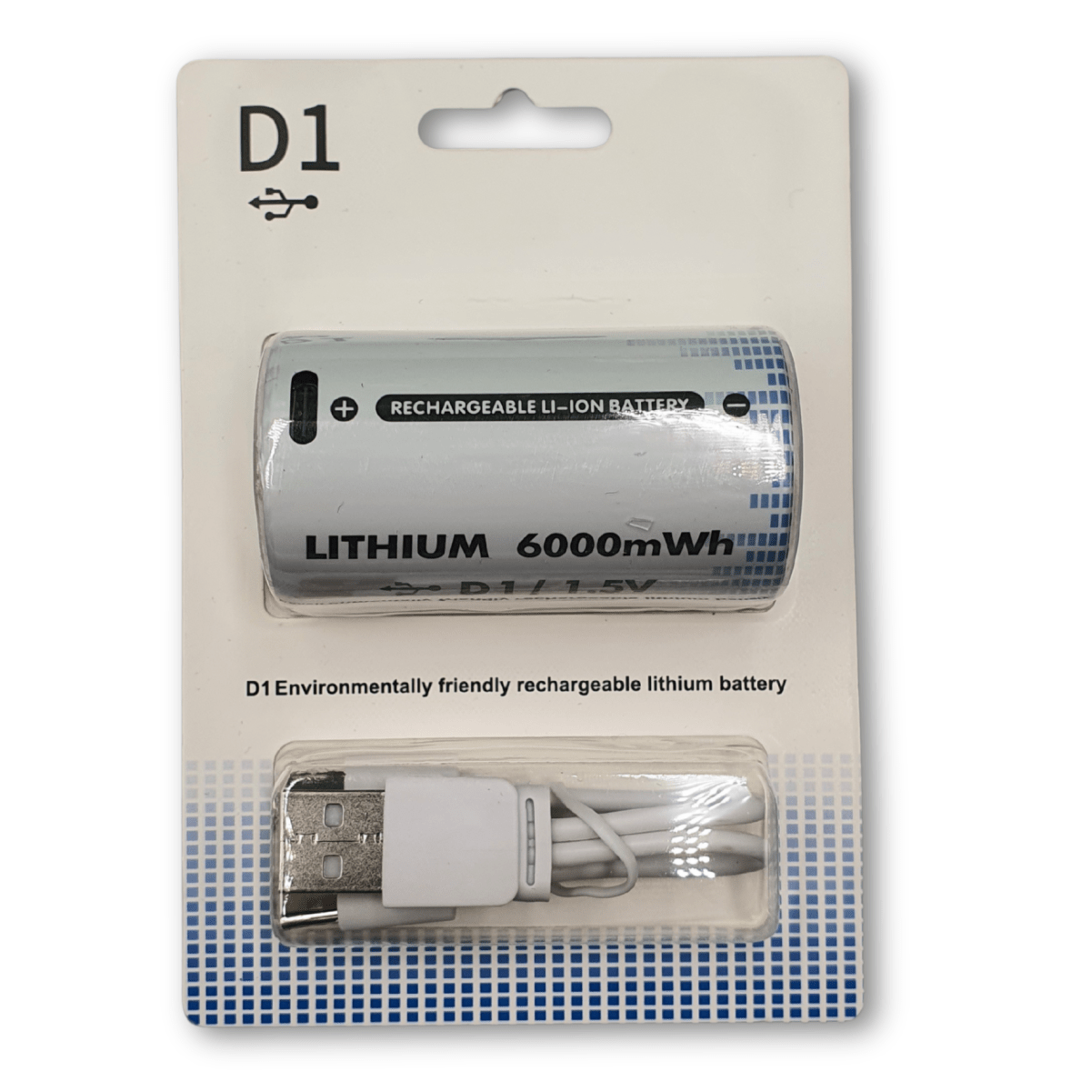 Pila Recargable D Cable USB1