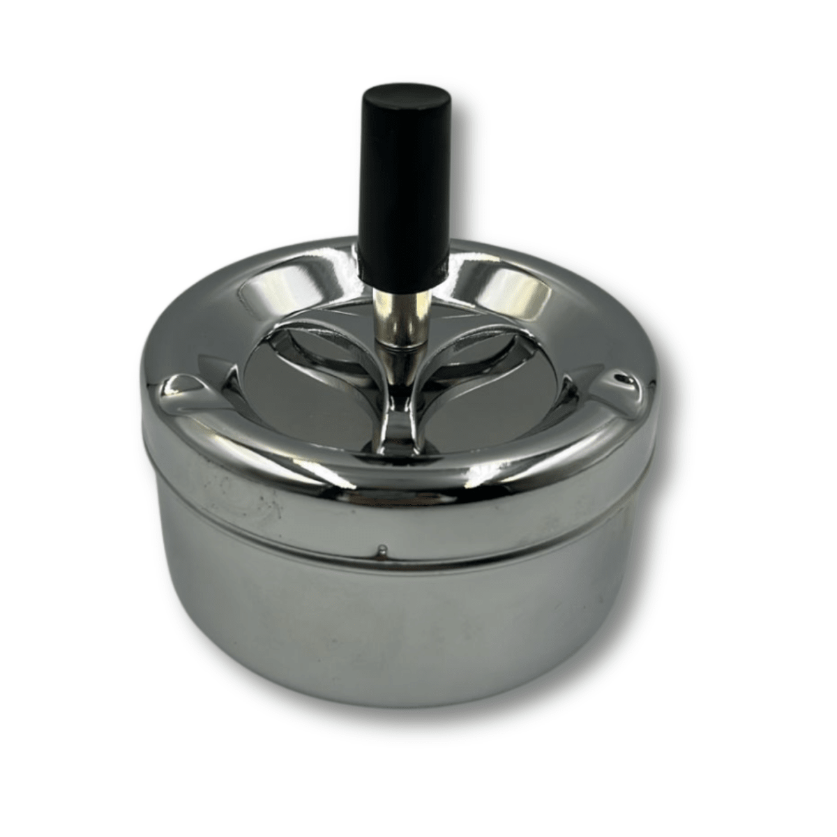 Cenicero giratorio redondo Metálico1