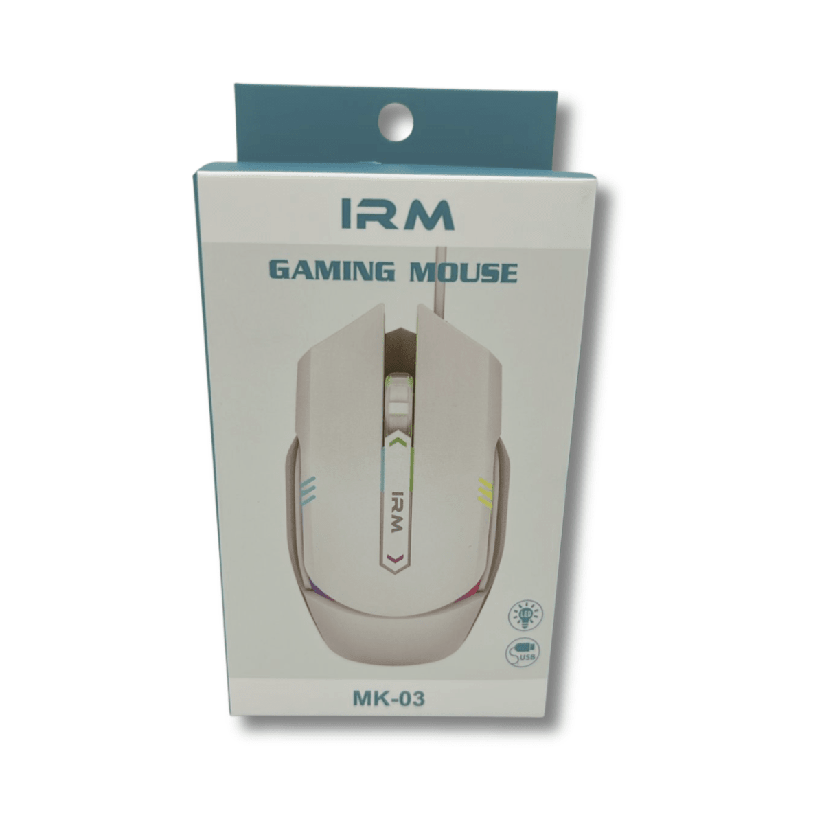 Mouse Gamer IRM MK-03 con Luz LED y Conexión USB1