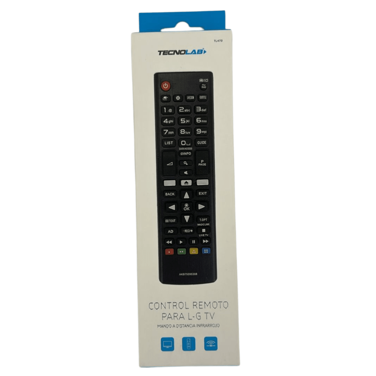 Control Remoto LG Tecnolab TL4732