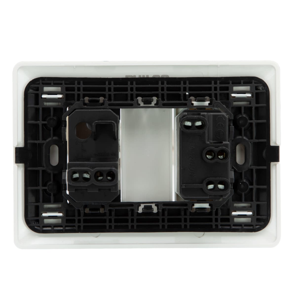 Interruptor para muro philco interruptor+enchufe 10A3