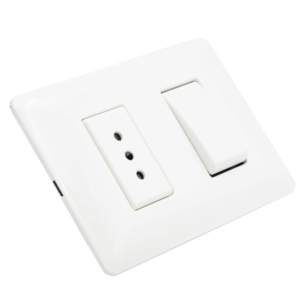 Interruptor para muro philco interruptor+enchufe 10A4