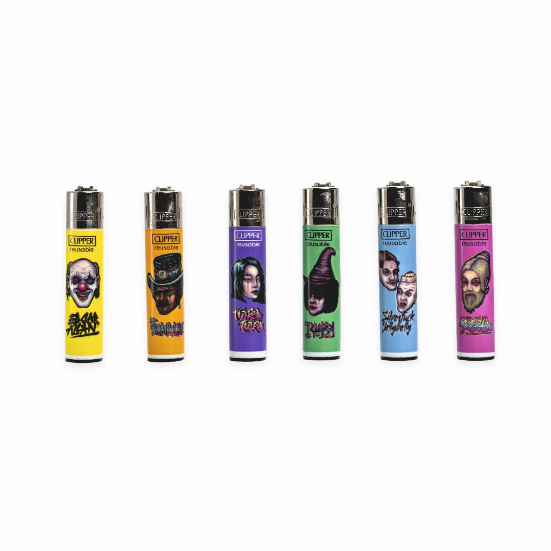 Encendedor Clipper Lion Rolling Circus3