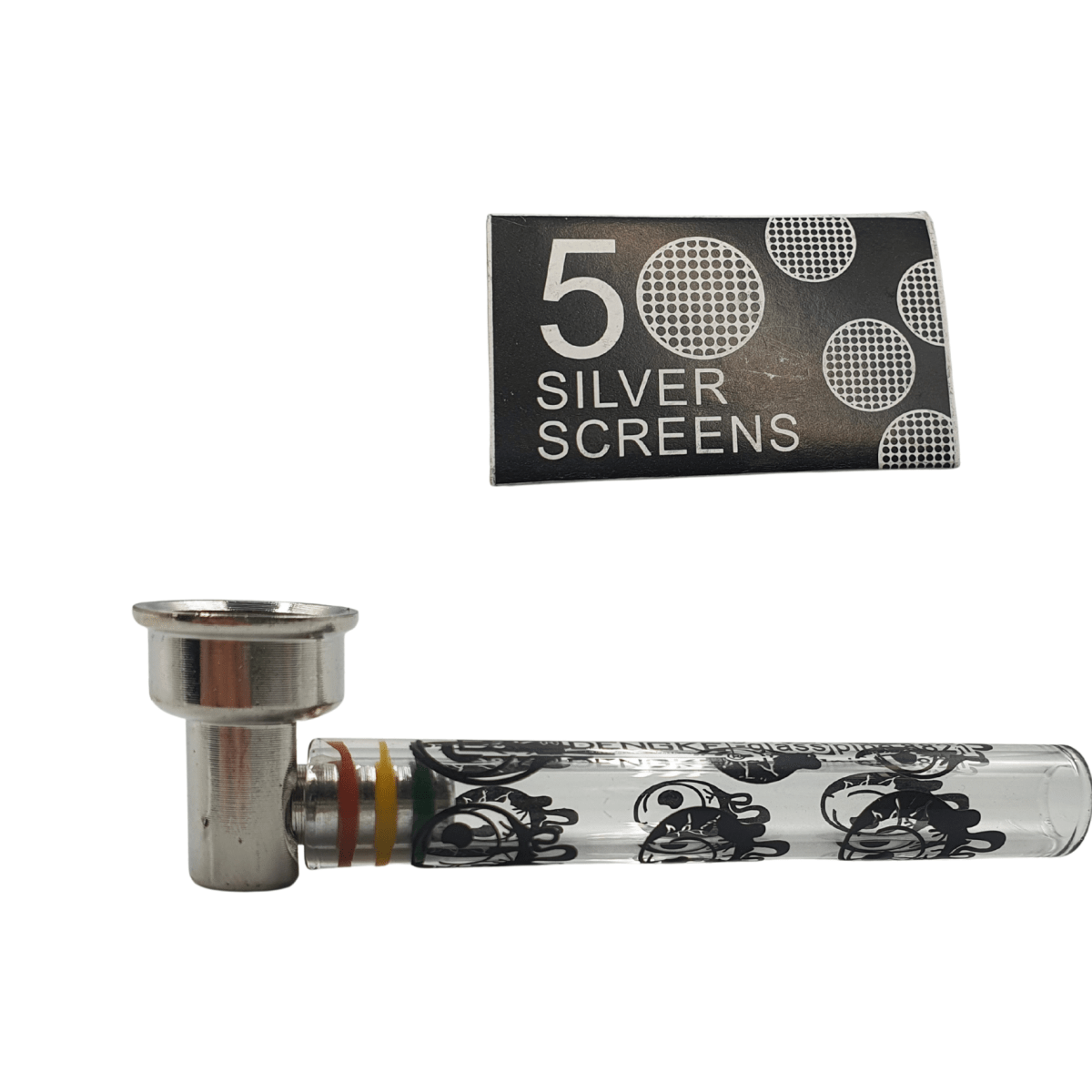 Pipa con rejilla D&K Dengke Vidrio/Tornasol3