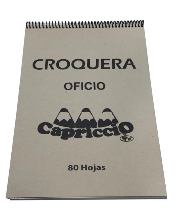 Croquera Capriccio tamaño Oficio2