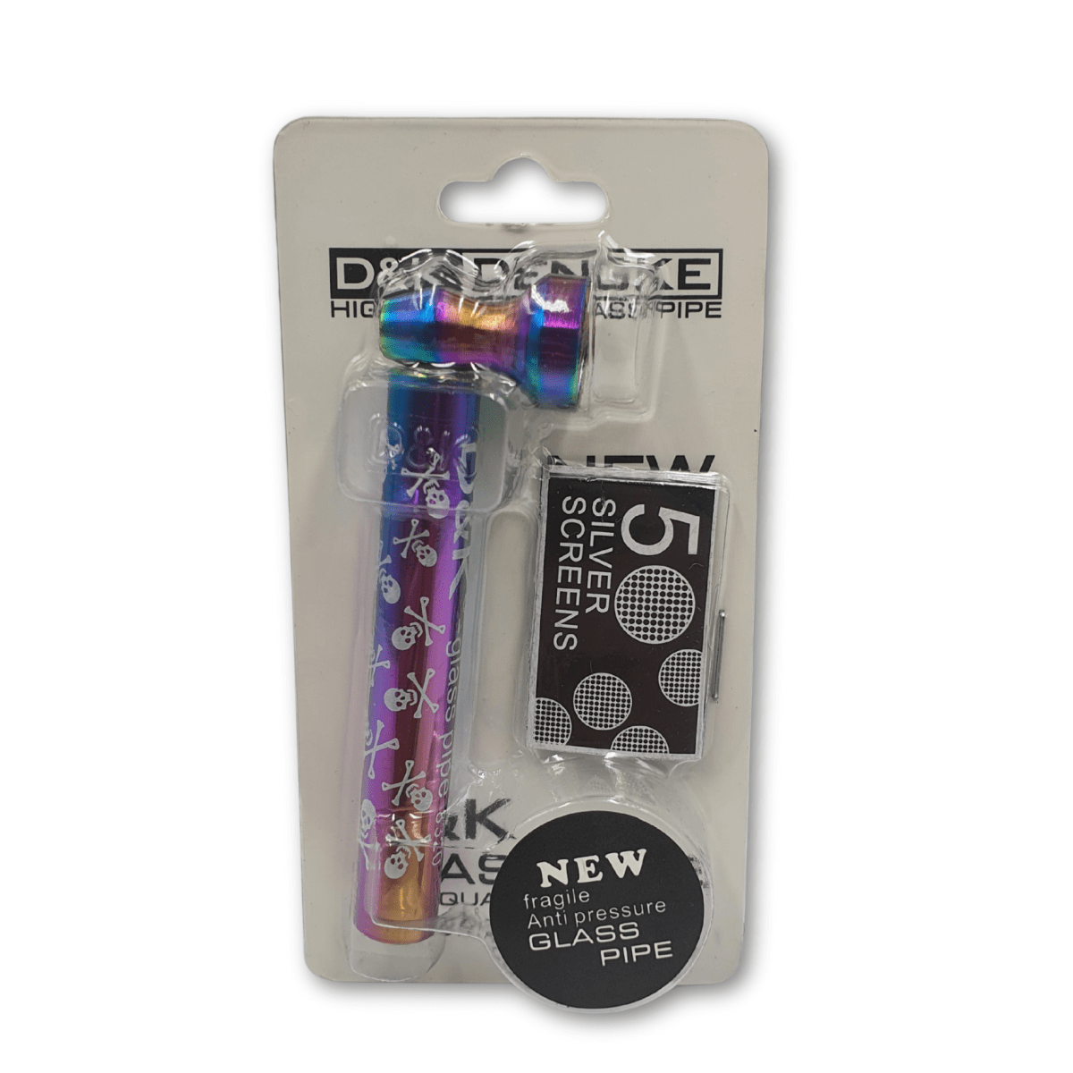 Pipa con rejilla D&K Dengke Vidrio/Tornasol2