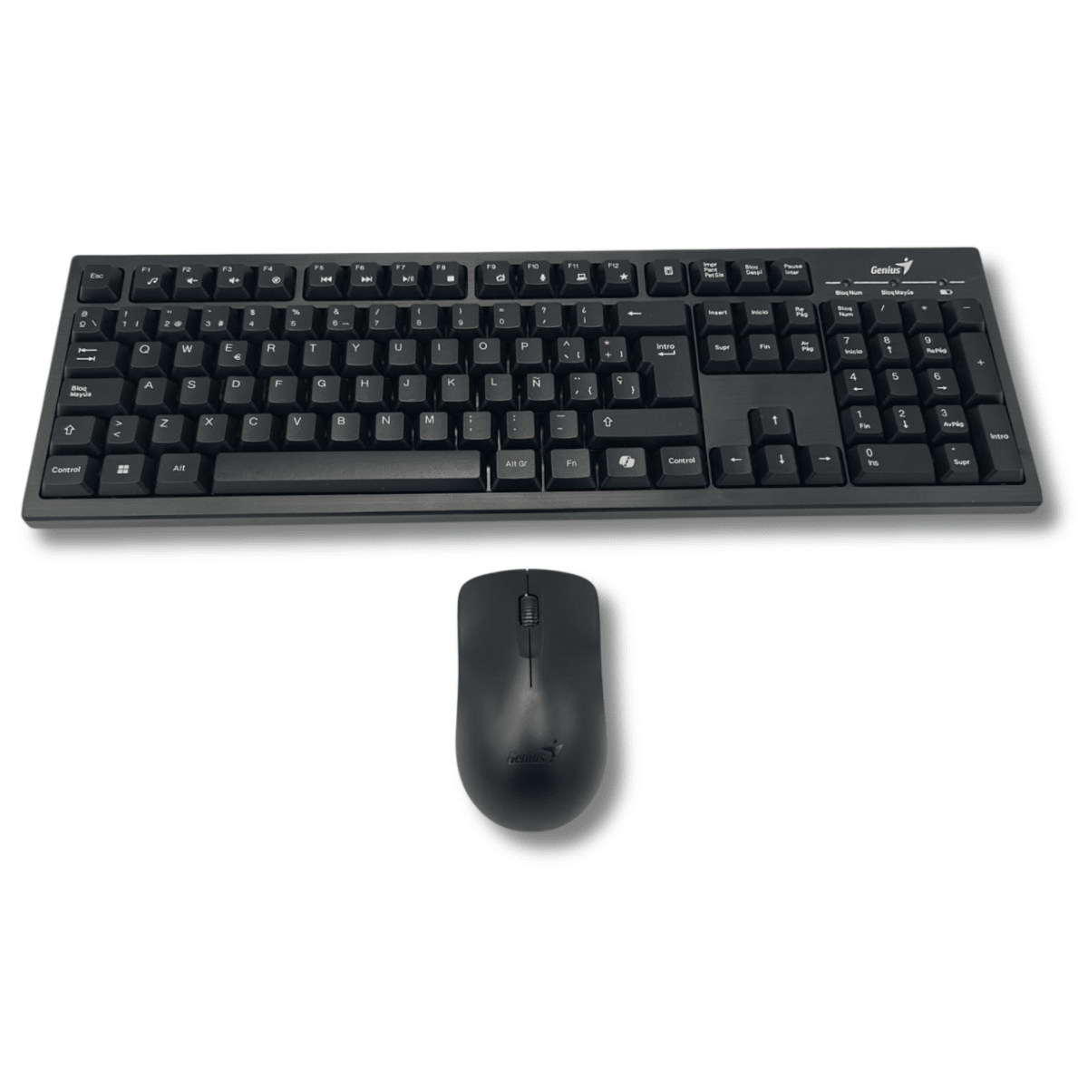 Kit Teclado y Mouse Inalámbrico Genius KM-8101 | AI Copilot | Teclas Multimedia2