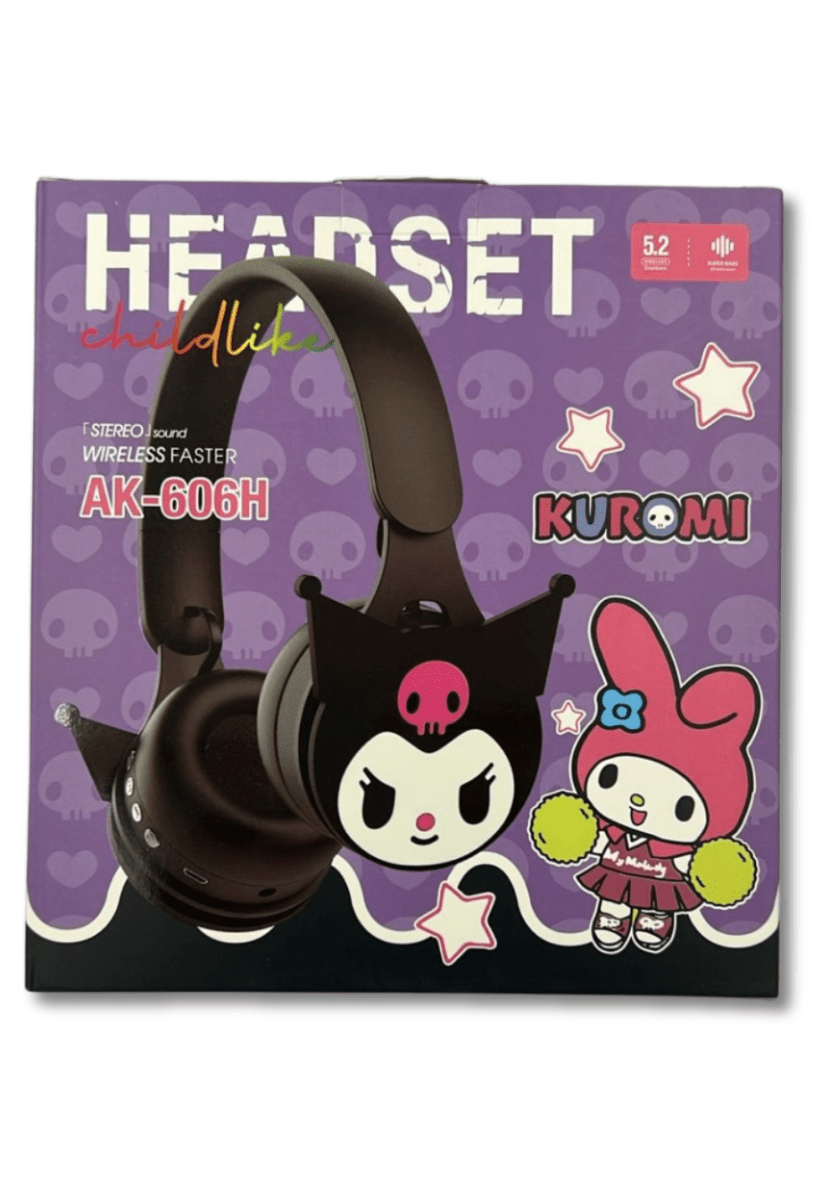 Fono Infantil Bluetooth Kuromi AK606H1