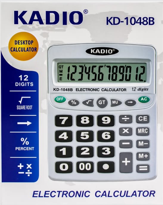 Calculadora Kadio 1048B2