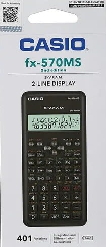 Calculadora Casio 570MS-2 Cientifica1