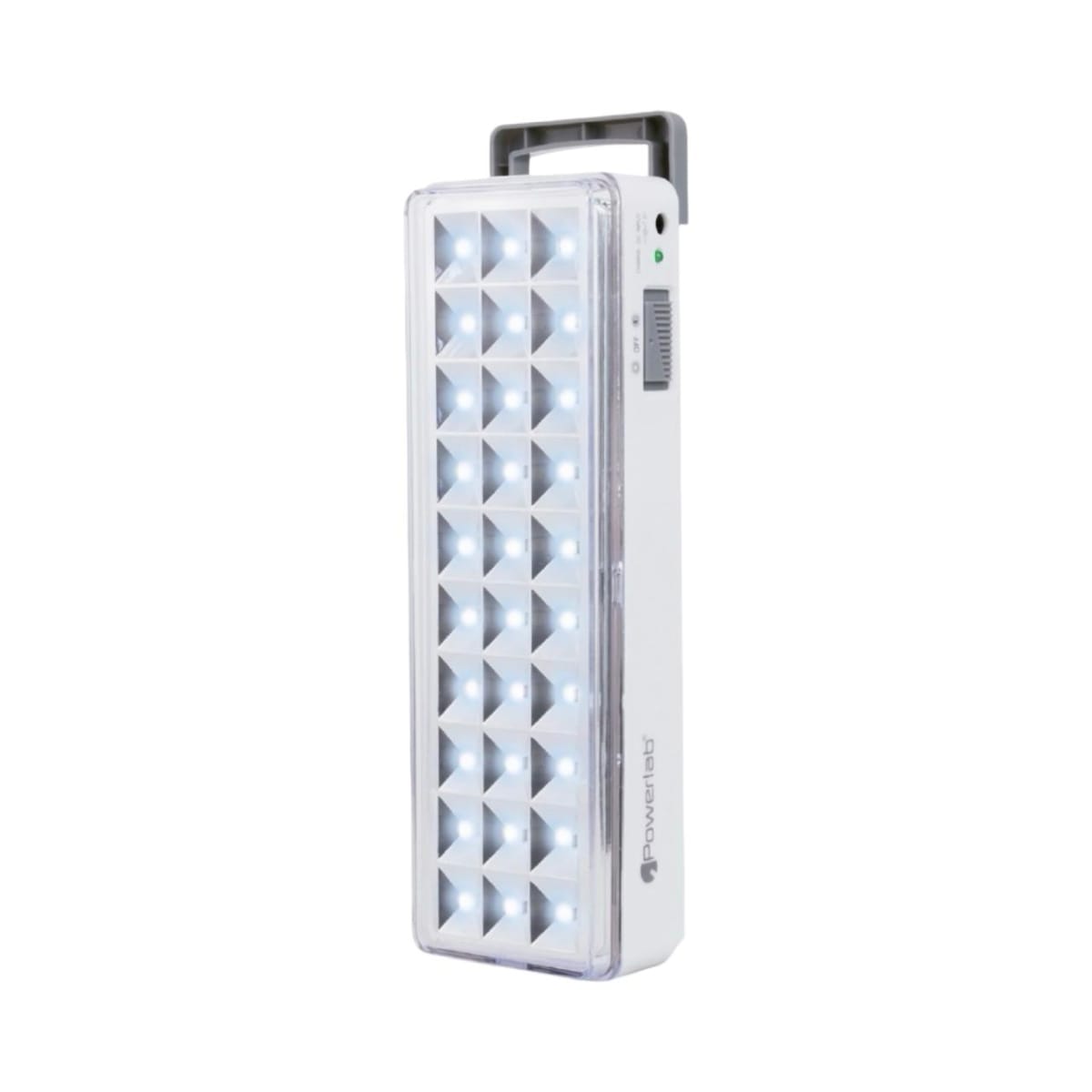 Lámpara de Emergencia Recargable Powerlab 30 LED | Hasta 8 Horas de Autonomía | Encendido Automático1