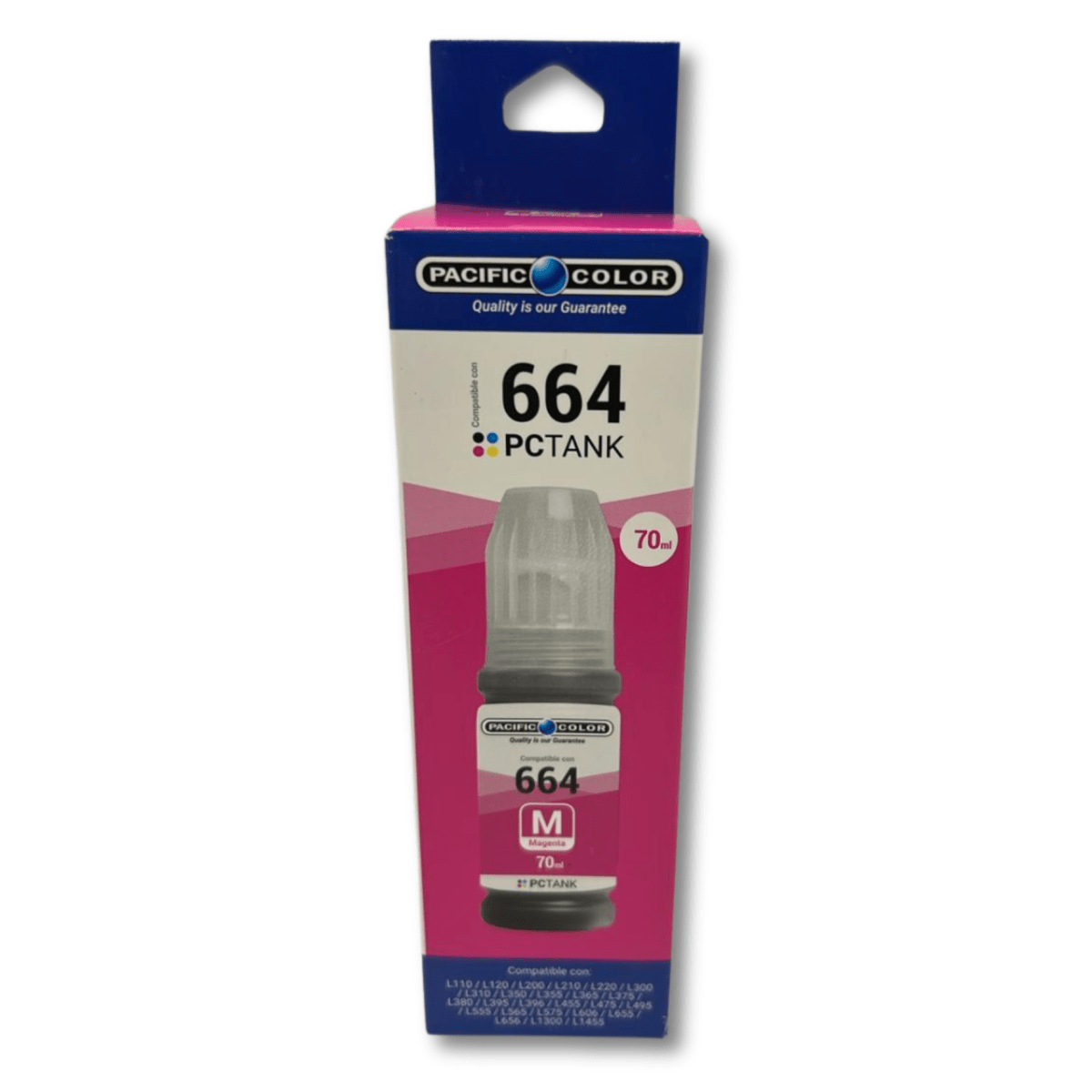 Tinta 70ml Pacific Color Compatible EPSON 664 ECOTANK2