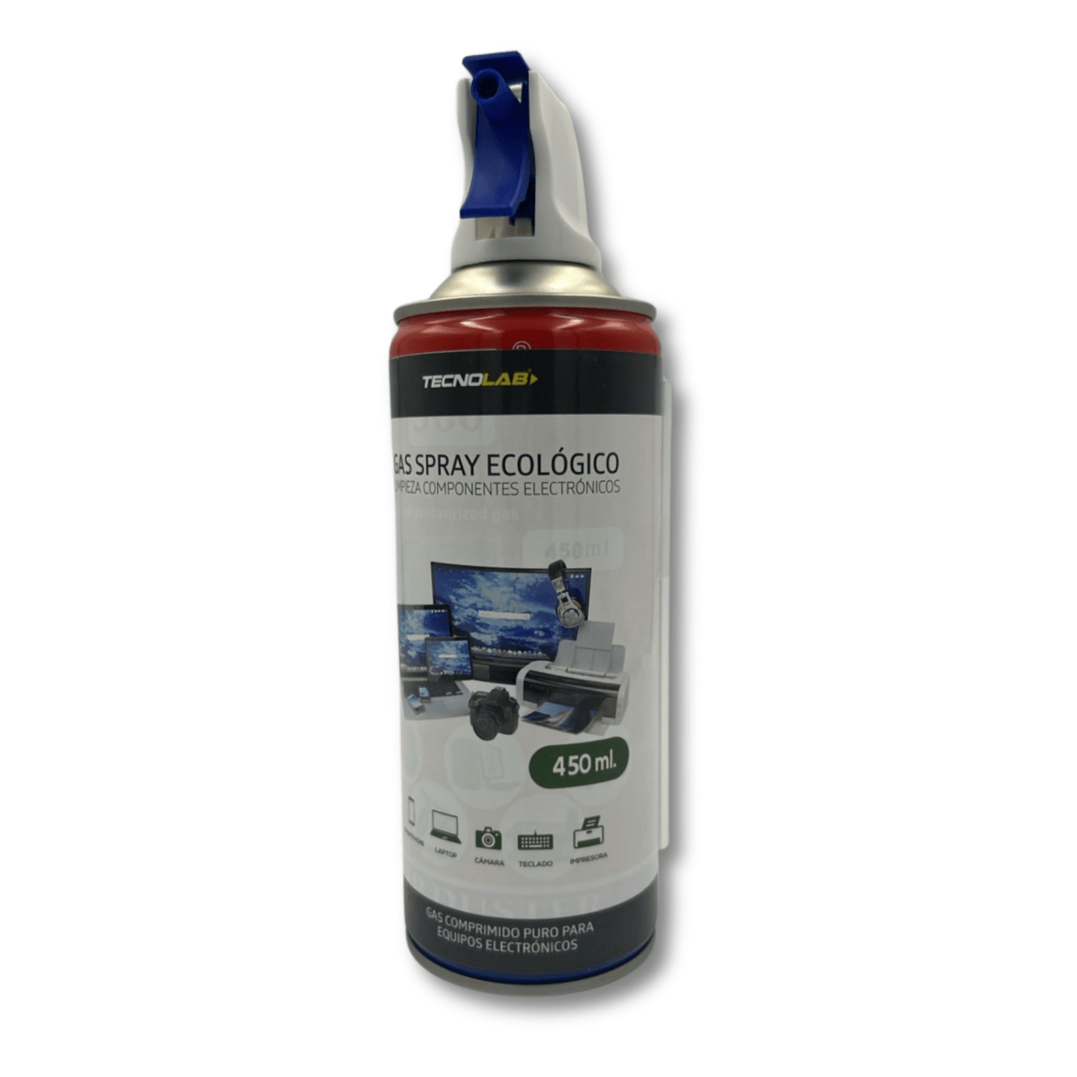 Aire Comprimido para Componentes Eléctricos 450ml Tecnolab TL1922
