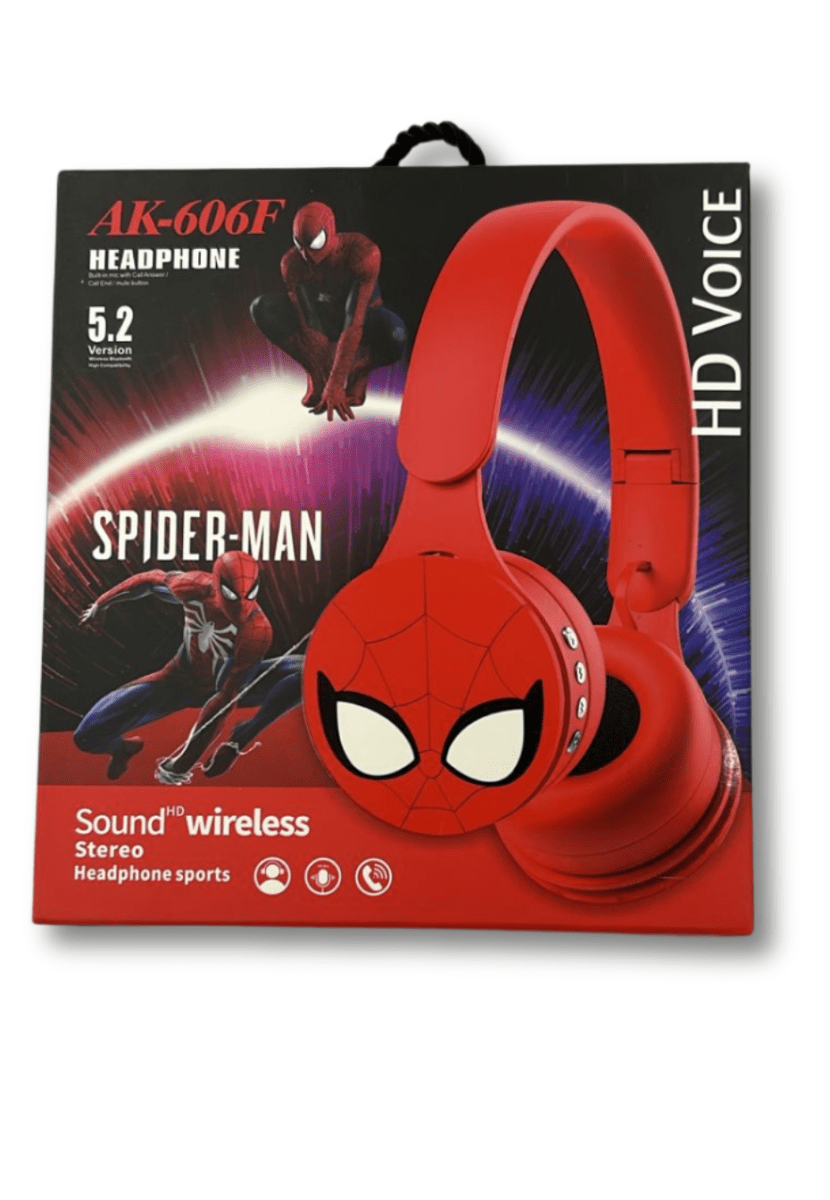 Fono Infantil Bluetooth Spiderman AK606B1