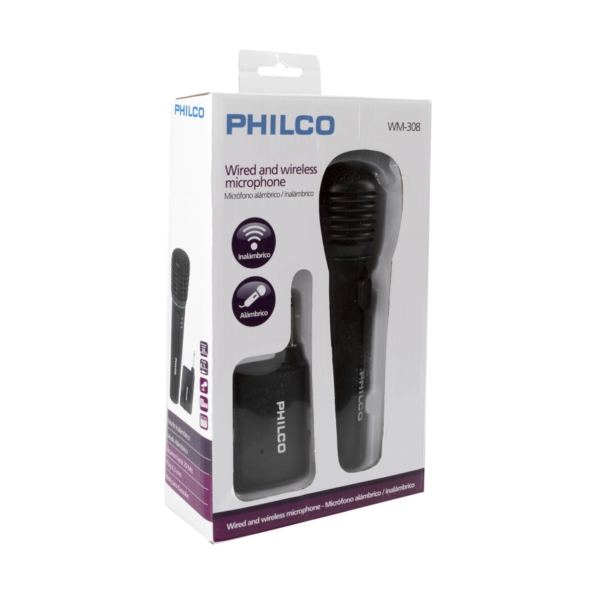 Microfono Philco Inalambrico WM3085