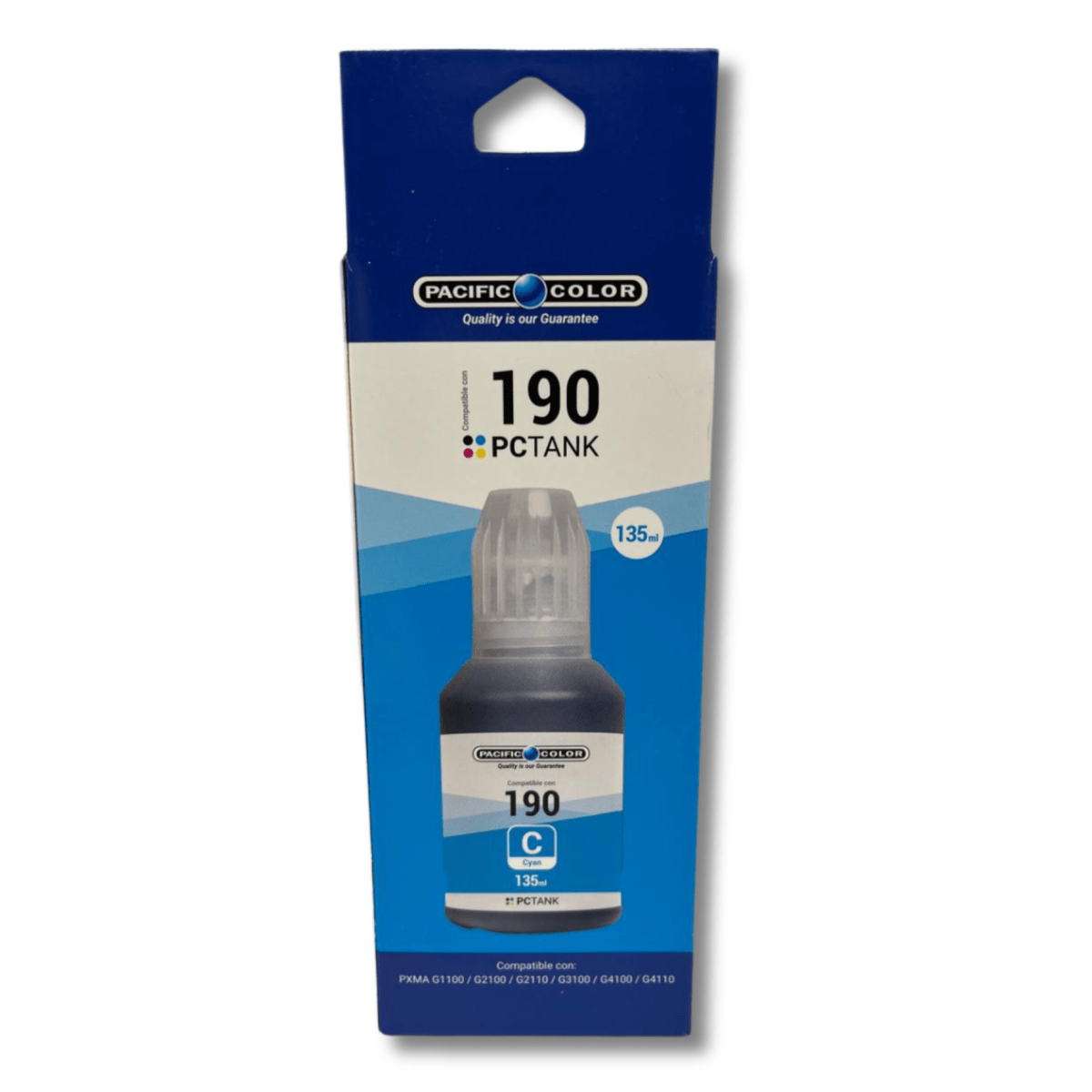 Tinta Pacific Color 135ml compatible con Canon 190 PCTank2