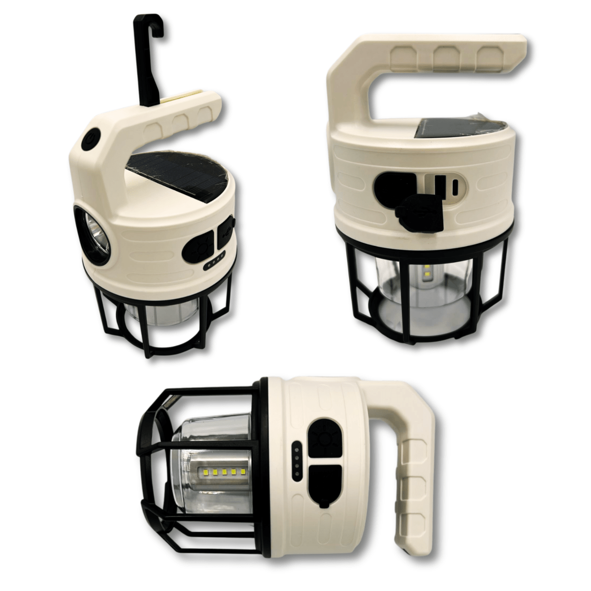 Lámpara Carga Solar y USB Camping 1200mah IRM129852