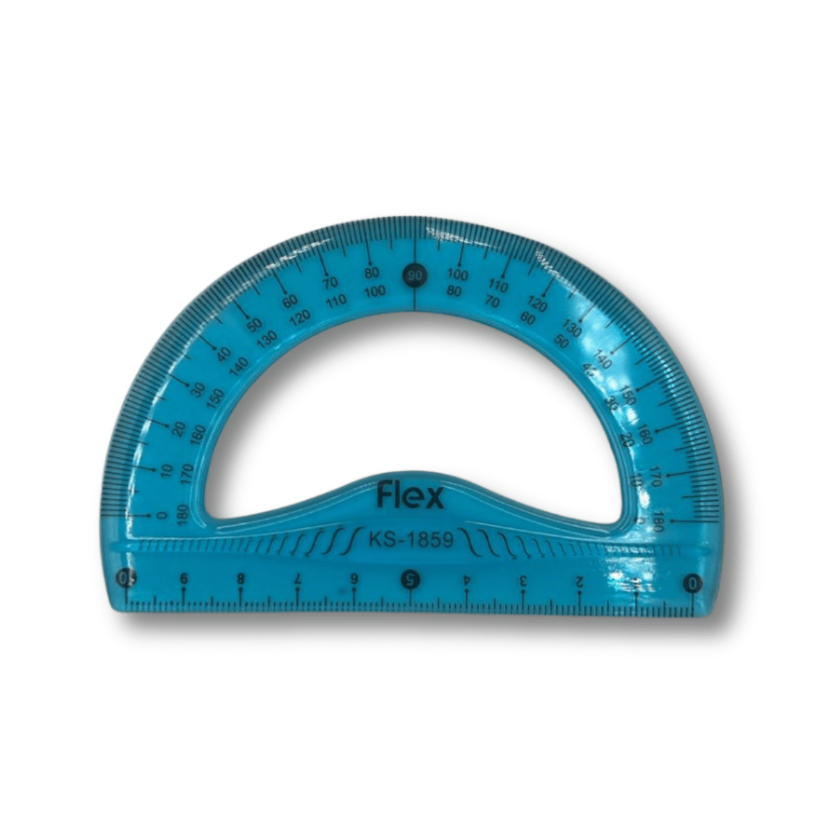 Set Escolar Regla + Transportador + Escuadra FLEXIBLE2