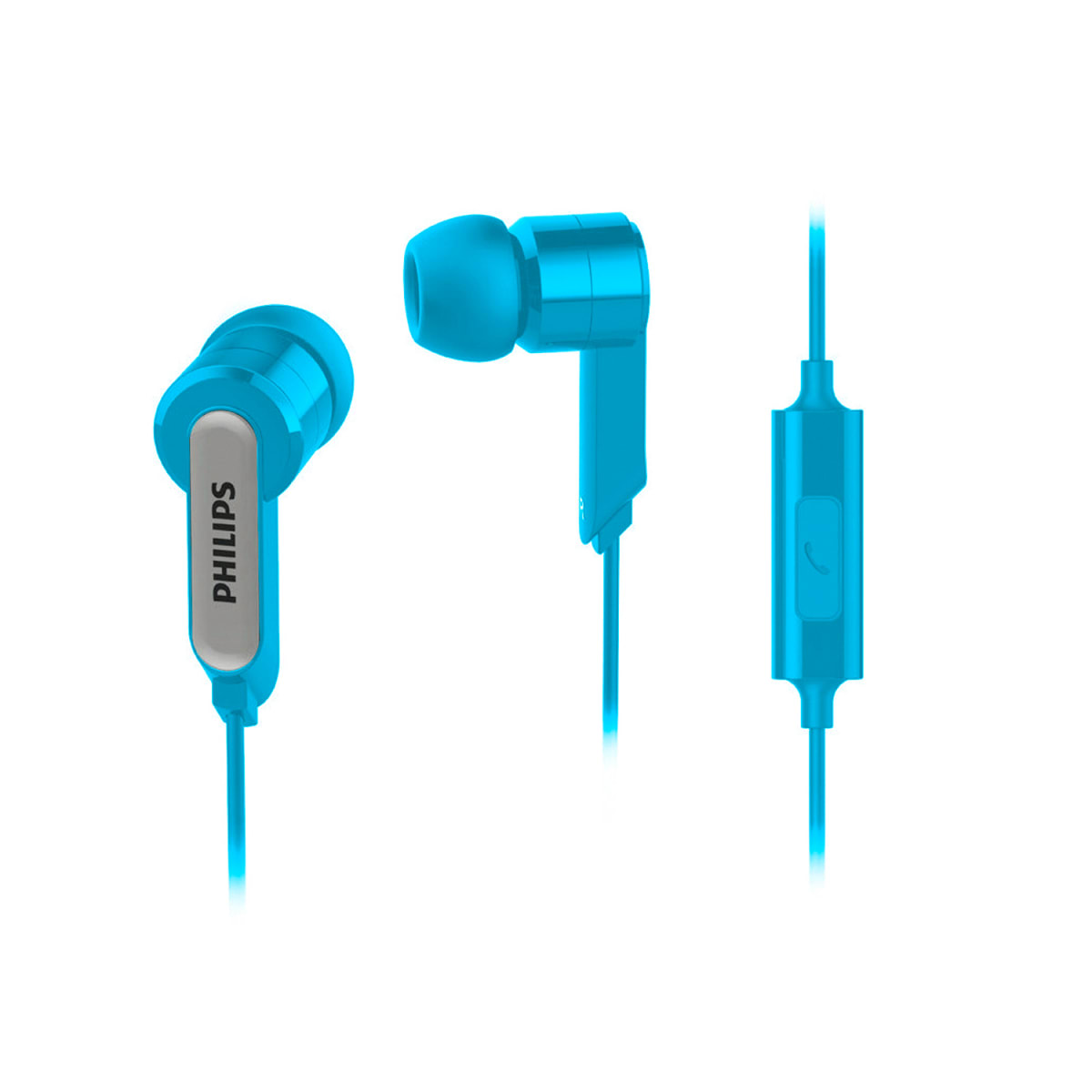 Audífonos In-Ear Philips SHE1405 Manos Libres con Micrófono y Plug 3.5 mm3